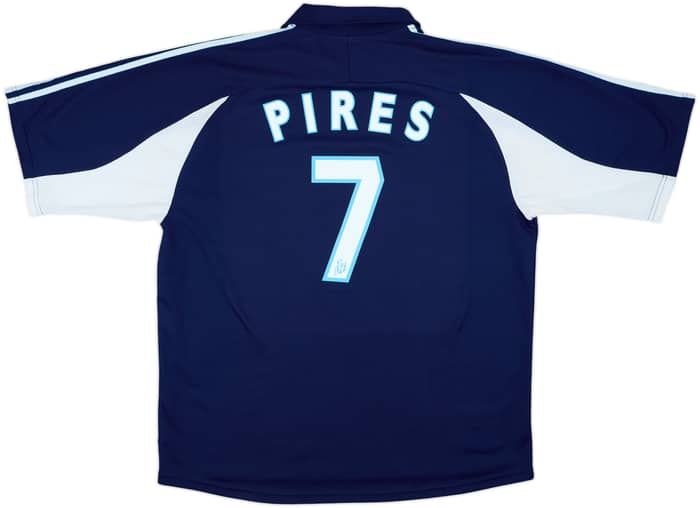 Camiseta de visitante del Olympique Marseille 1999-00 Pires #7 - 9/10 - (XL)