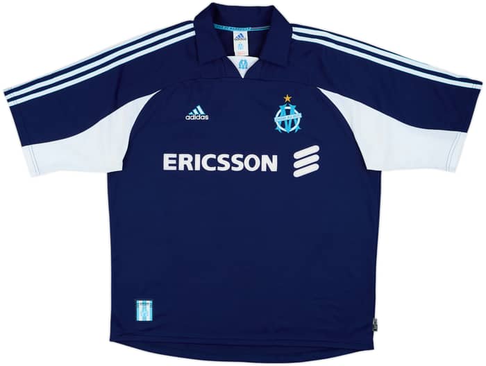 Camiseta de visitante del Olympique Marseille 1999-00 Pires #7 - 9/10 - (XL)