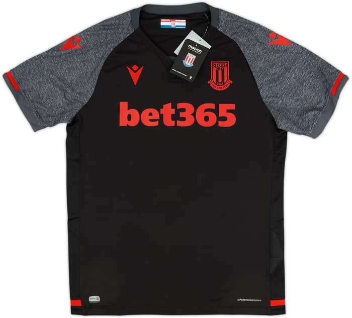 2019-20 Stoke City Away Shirt Allen #4 (L)
