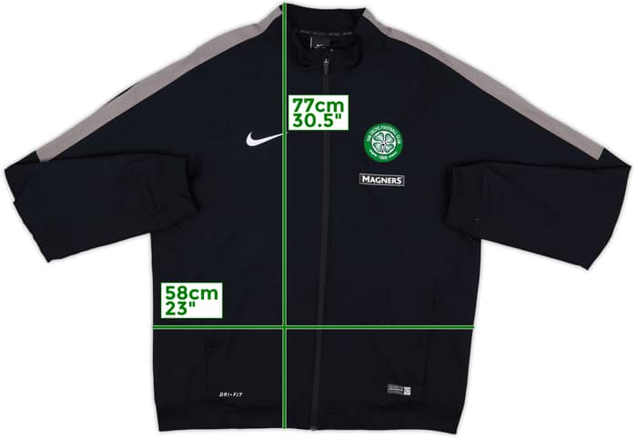 2014-15 Celtic Nike Track Jacket - 8/10 - (L)