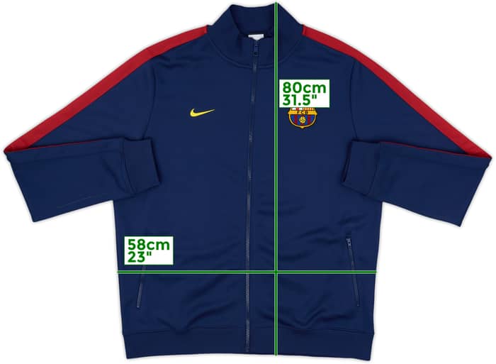 2014-15 Barcelona Nike Track Jacket - 8/10 - (XL)