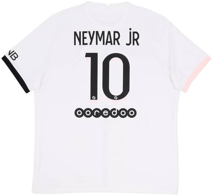 Camiseta de visitante del Paris Saint-Germain 2021-22 Neymar Jr #10 - 7/10 - (XL)
