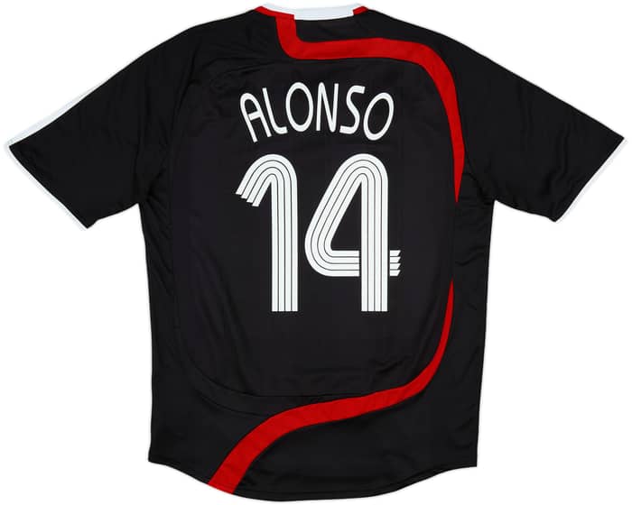 2007-08 Liverpool Third Shirt Alonso #14 - 7/10 - (M)
