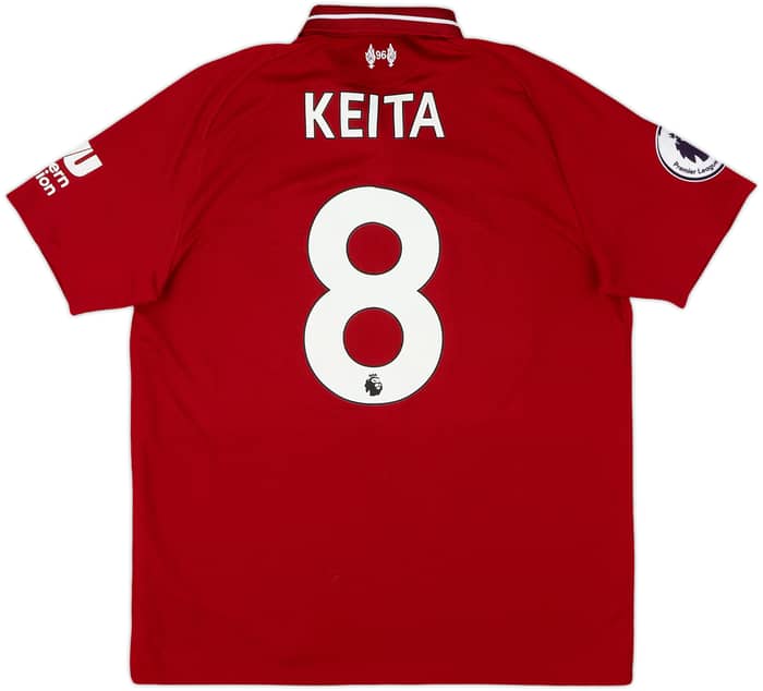 2018-19 Liverpool Home Shirt Keita #8 - 7/10 - (M)