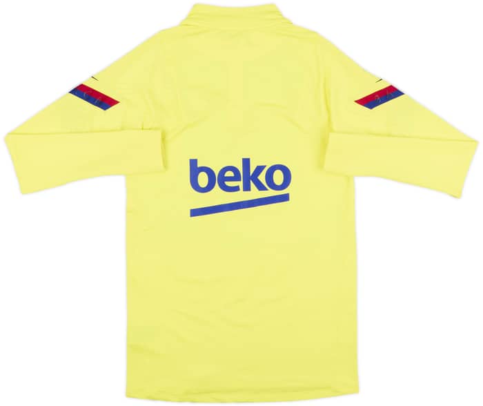2020-21 Barcelona Nike 1/4 Zip Sweat Top - 8/10 - (S)