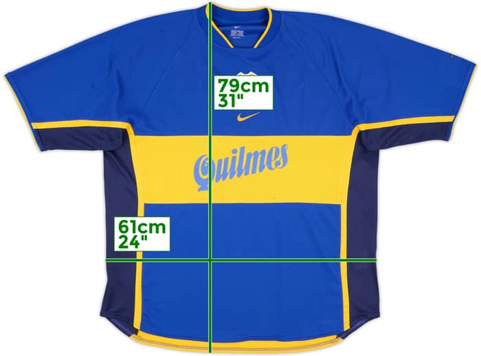 2001-02 Boca Juniors Home Shirt - 5/10 - (XL)