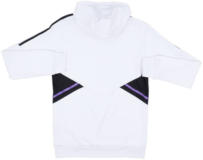 2022-23 Real Madrid adidas 1/4 Zip Hooded Sweat Top - 6/10 - (M)