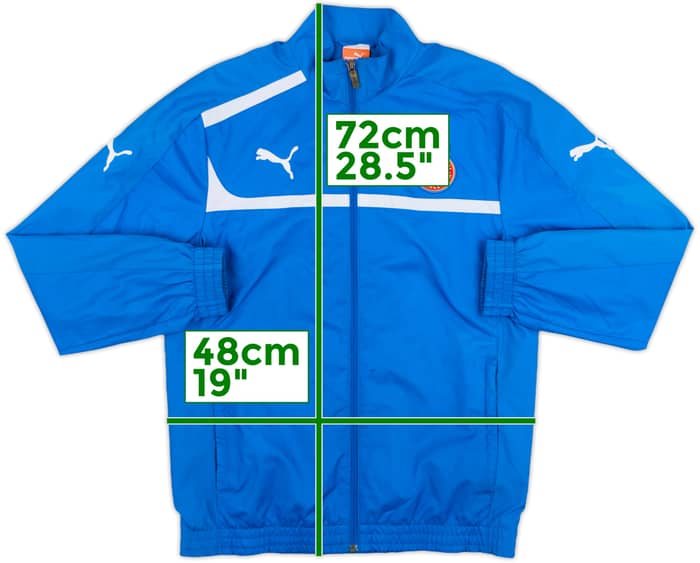 2013-14 Espanyol Puma Track Jacket - 8/10 - (XL.Boys)