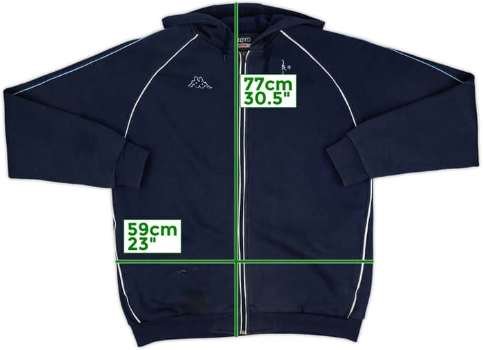 2004-05 Tottenham Kappa Hooded Track Top - 5/10 - (XL)