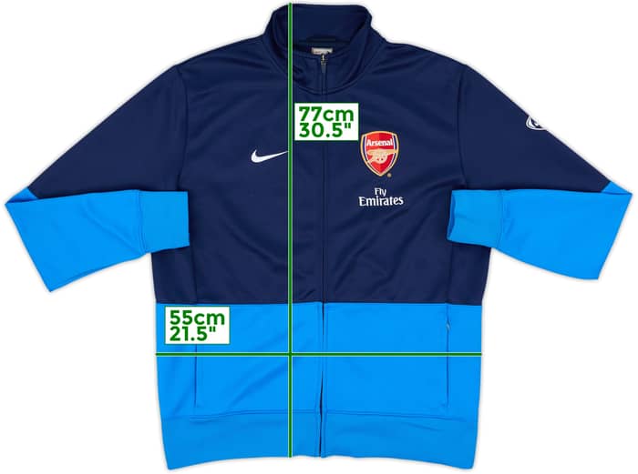 2009-10 Arsenal Nike Track Jacket - 9/10 - (L)