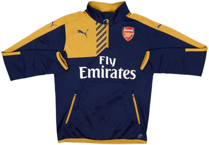 2015-16 Arsenal Puma 1/4 Zip Drill Top - 7/10 - (M)