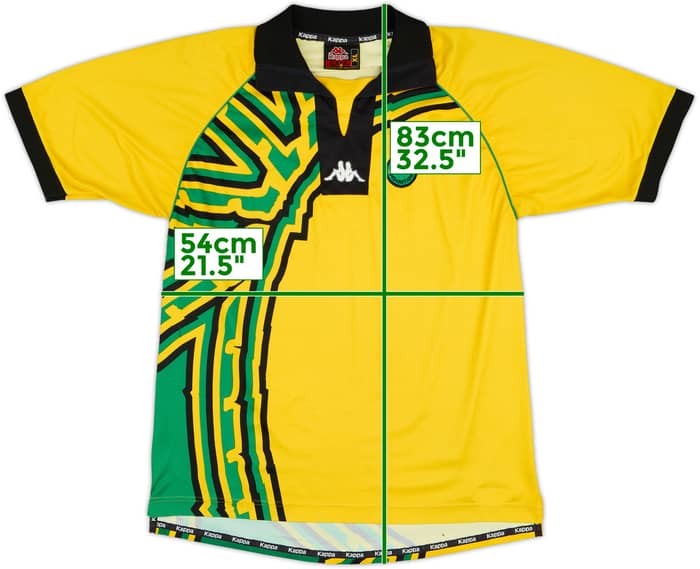 1998-00 Jamaica Home Shirt - 5/10 - (XL)