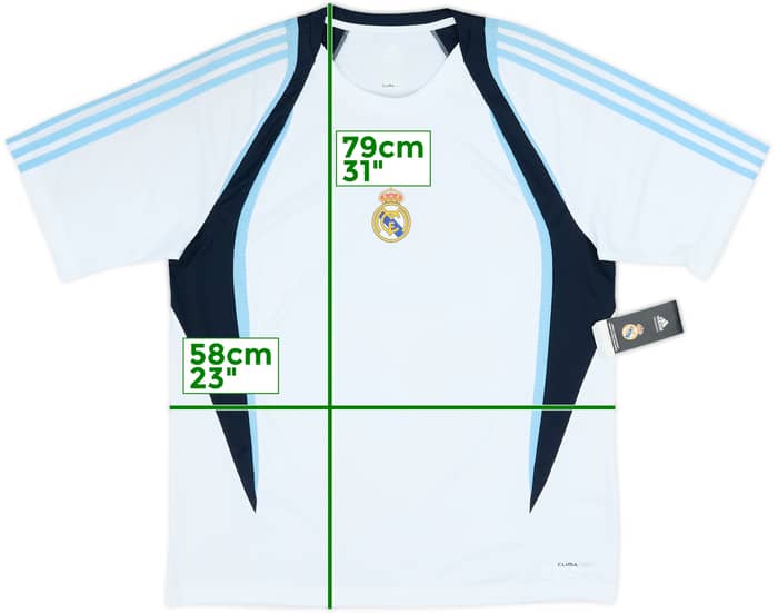 2009-10 Real Madrid adidas Training Shirt (L/XL)