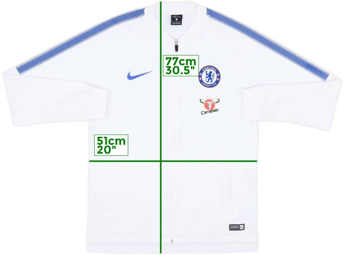 2017-18 Chelsea Nike Track Jacket - 5/10 - (M)