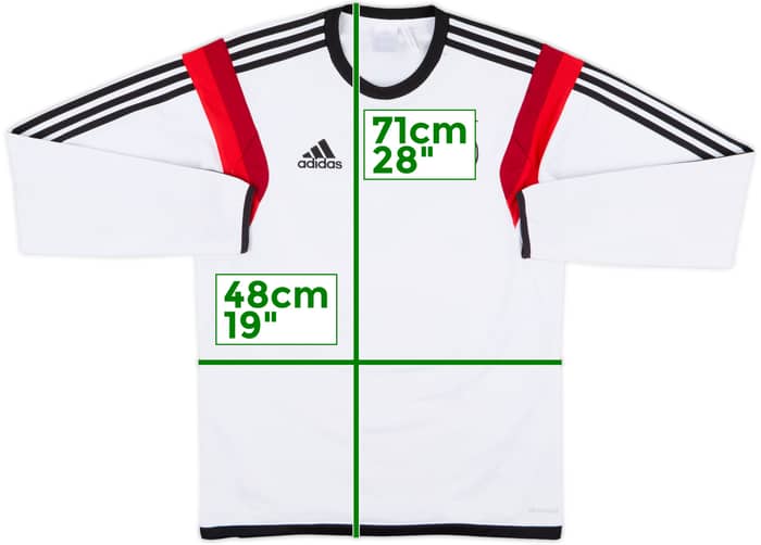 2013-14 Germany adidas Sweat Top - 6/10 - (S)