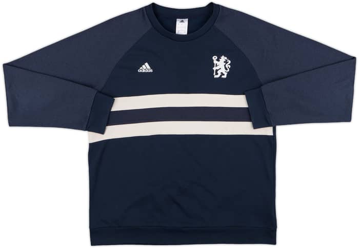 2015-16 Chelsea adidas Sweat Top - 6/10 - (L)