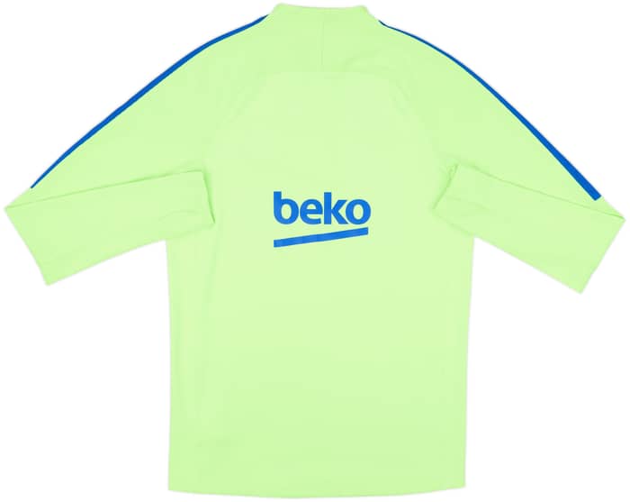 2017-18 Barcelona Nike 1/4 Zip Drill Top - 7/10 - (S)