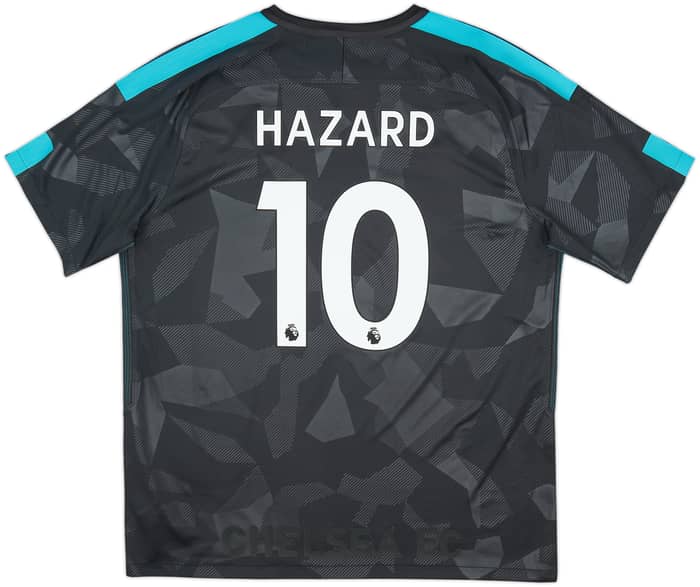 Camiseta de la tercera equipación del Chelsea 2017-18 Hazard #10 - 10/10 - (XL)