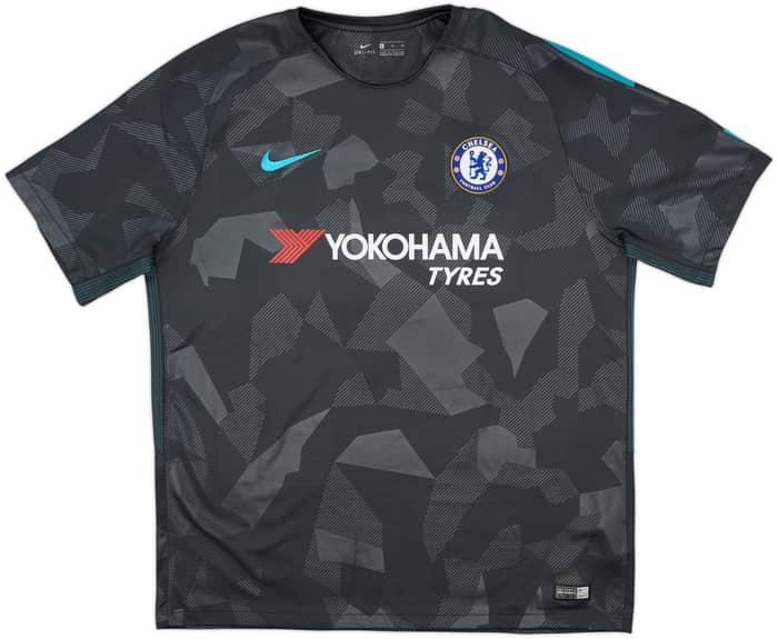 Camiseta de la tercera equipación del Chelsea 2017-18 Hazard #10 - 10/10 - (XL)
