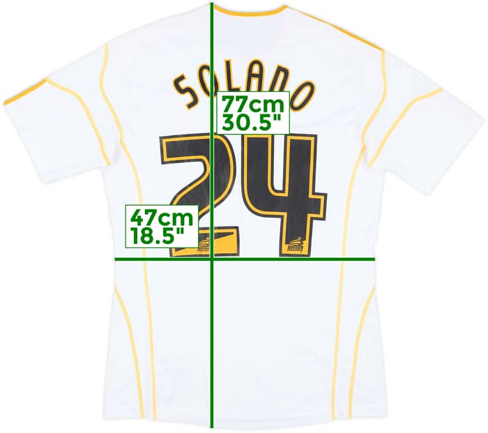 2010-11 Hull City Away Shirt Solano #24 - 8/10 - (M)