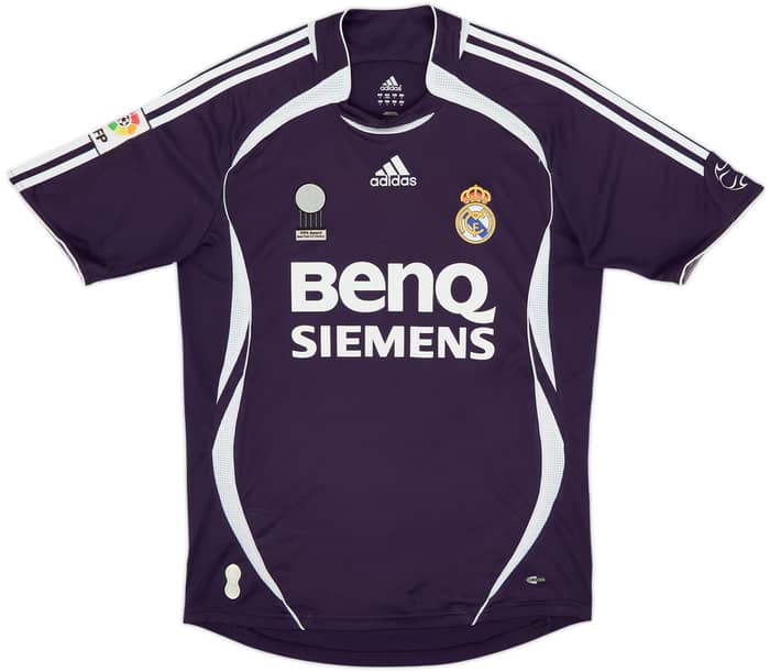 Camiseta de la tercera equipación del Real Madrid 2006-07 Raul #7 - 6/10 - (S)