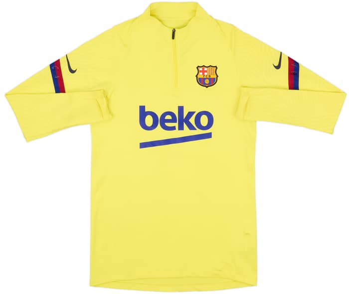 2020-21 Barcelona Nike 1/4 Zip Drill Top - 9/10 - (S)