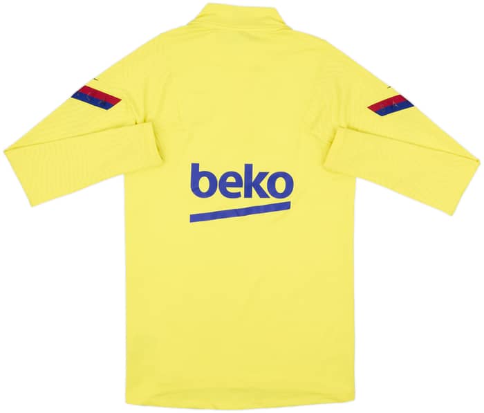 2020-21 Barcelona Nike 1/4 Zip Drill Top - 9/10 - (S)