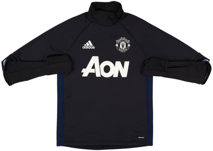 2016-17 Manchester United adidas Sweat Top - 8/10 - (S)