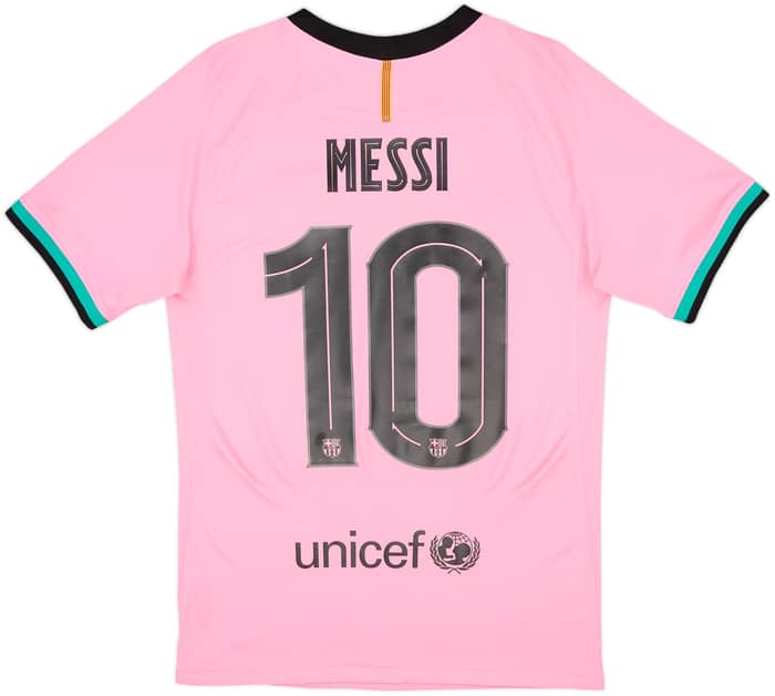 2020-21 Barcelona Tercera Camiseta Messi #10 - 7/10 - (S)