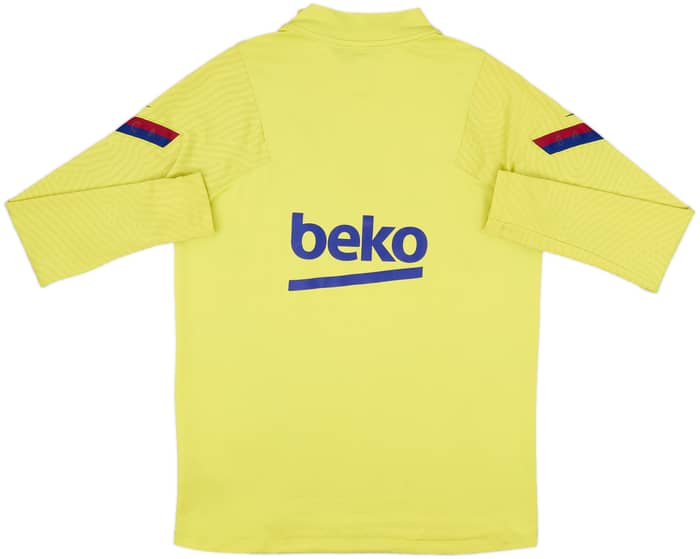 2020-21 Barcelona Nike 1/4 Zip Drill Top - 6/10 - (L)