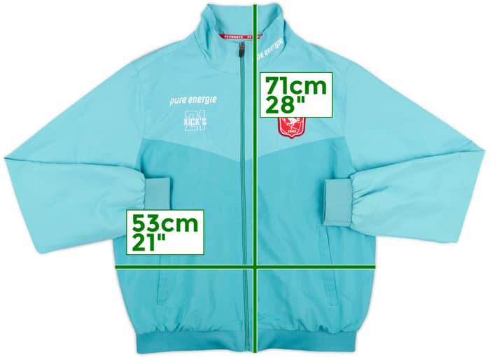 2019-20 FC Twente Kick's 21 Track Jacket - 8/10 - (S)