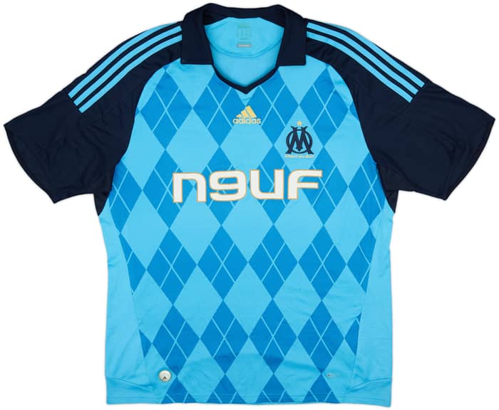2008-09 Olympique Marseille Away Shirt Ben Arfa #20 - 7/10 - (XL)