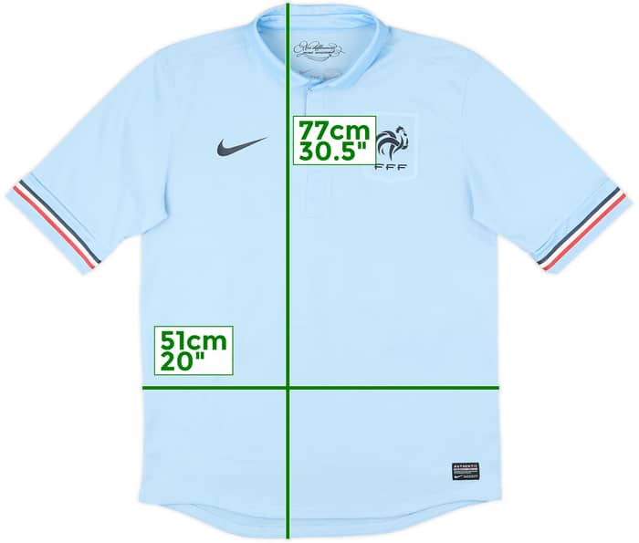 2013-14 France Player Issue Away Shirt #10 - 9/10 - (M)