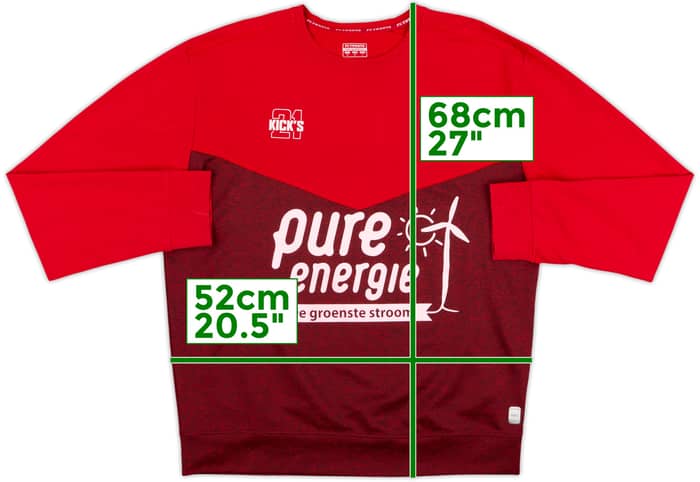 2019-20 FC Twente Kick's 21 Sweat Top - 7/10 - (M)