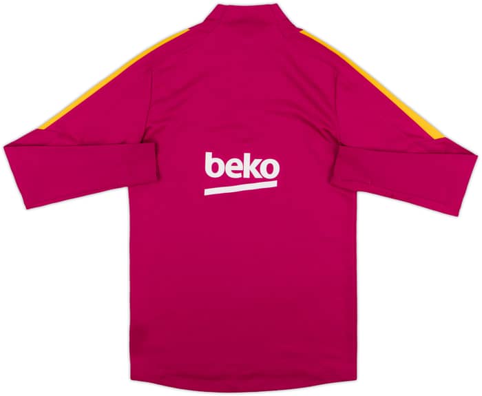 2016-17 Barcelona Nike 1/4 Zip Drill Top - 9/10 - (S)