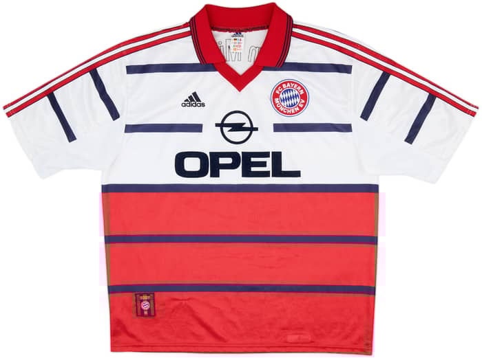 1998-00 Bayern Munich Camiseta Visitante - 5/10 - (XL)