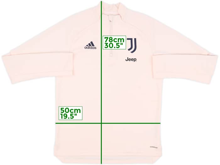 2020-21 Juventus adidas 1/4 Zip Drill Top - 5/10 - (M)