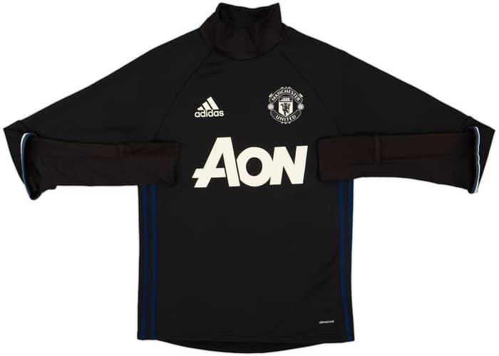 2016-17 Manchester United adidas Drill Top - 9/10 - (XS)