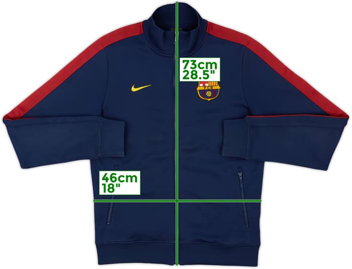 2013-14 Barcelona Nike Track Jacket - 9/10 - (S)