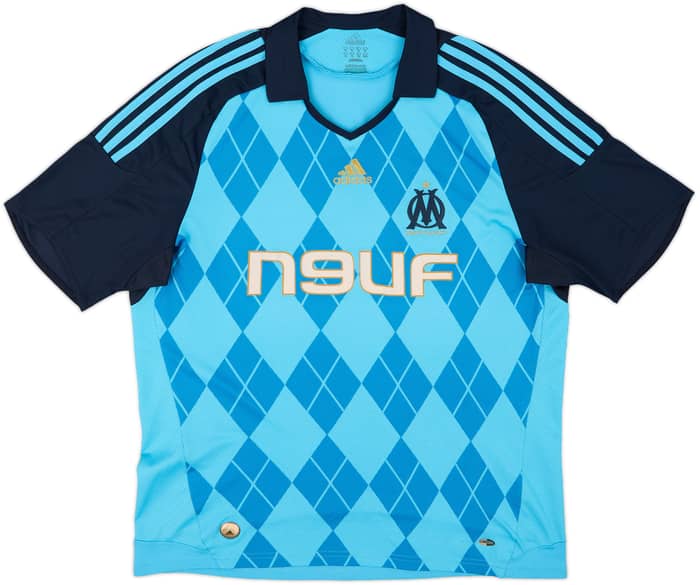 2008-09 Olympique Marseille Away Shirt Ben Arfa #20 - 9/10 - (XL)