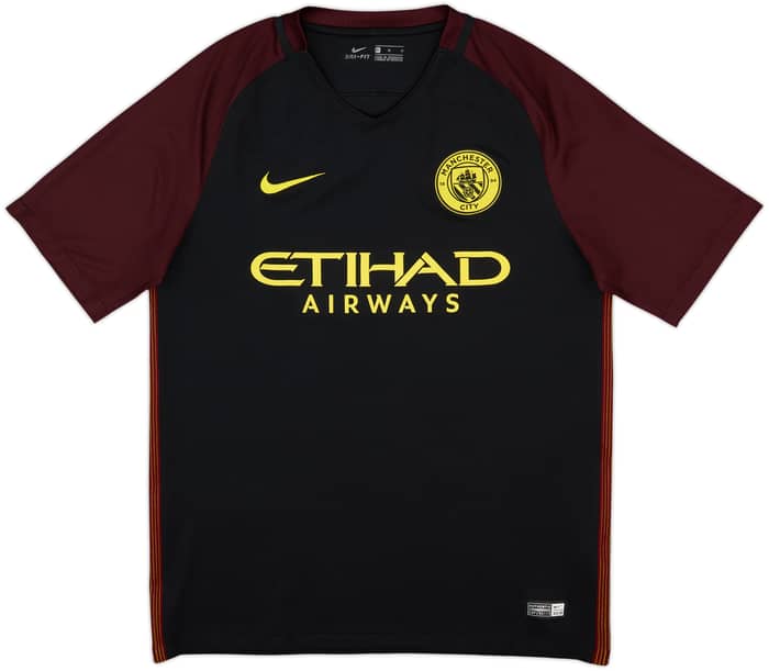 2016-17 Manchester City Away Shirt De Bruyne #17 - 9/10 - (M)
