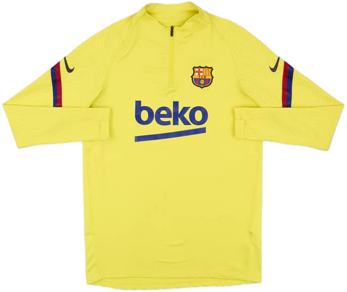 2020-21 Barcelona Nike 1/4 Zip Drill Top - 7/10 - (M)