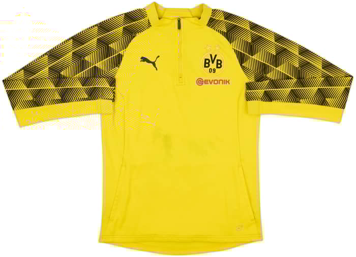 2017-18 Borussia Dortmund Puma 1/4 Zip Drill Top - 4/10 - (S)