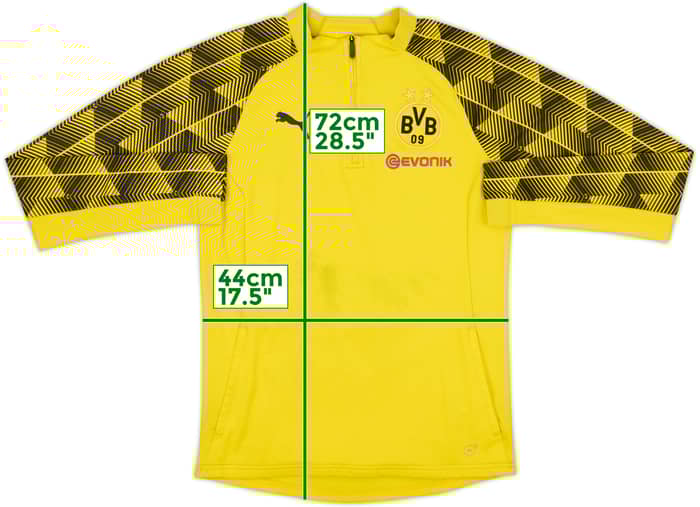 2017-18 Borussia Dortmund Puma 1/4 Zip Drill Top - 4/10 - (S)