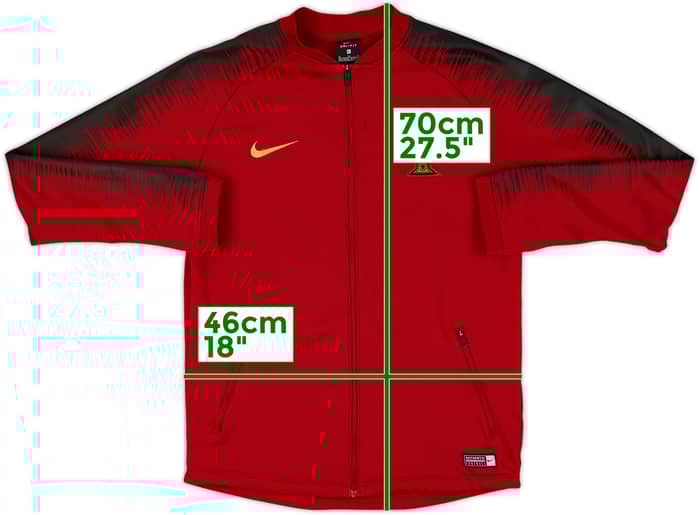 2018-19 Portugal Nike Track Jacket - 9/10 - (XL.Boys)