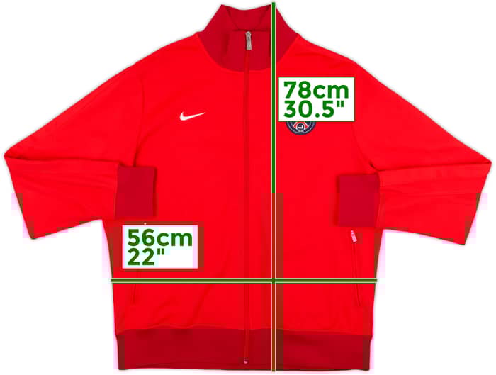 2012-13 Paris Saint-Germain Nike N98 Track Jacket - 9/10 - (XL)