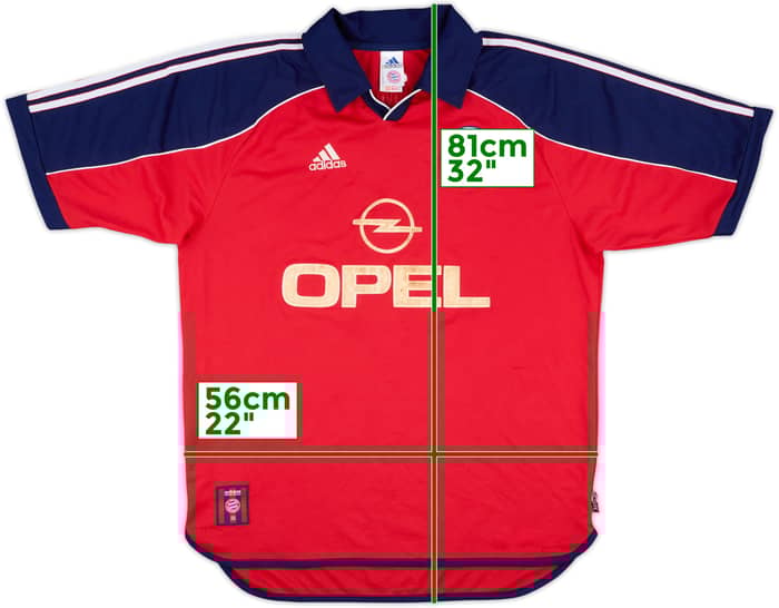1999-01 Bayern Munich Home Shirt - 5/10 - (L)