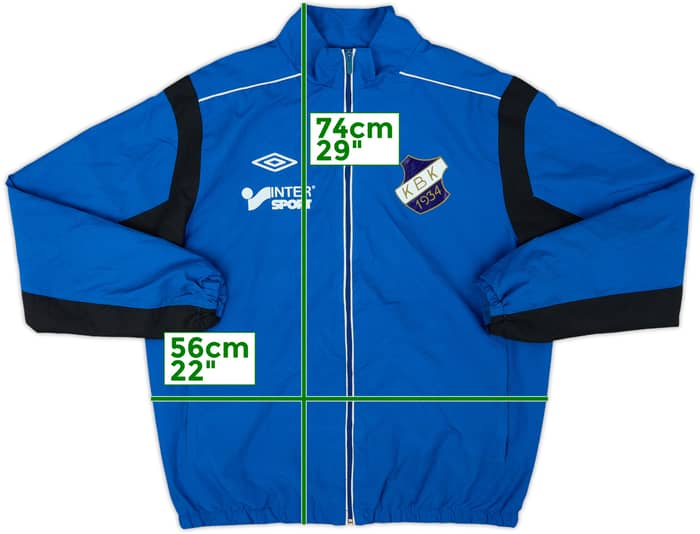 2012-13 Kullavagens BK Umbro Track Jacket - 9/10 - (L)