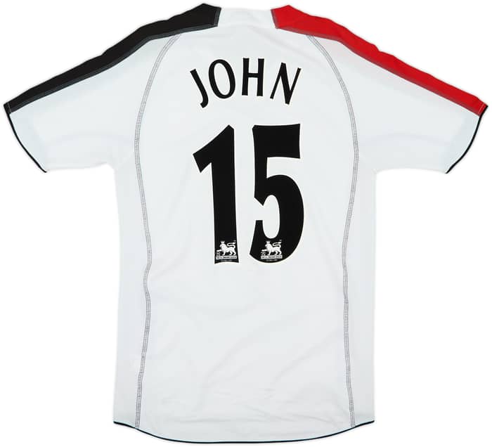 2005-06 Fulham Home Shirt John #15 - 6/10 - (S)