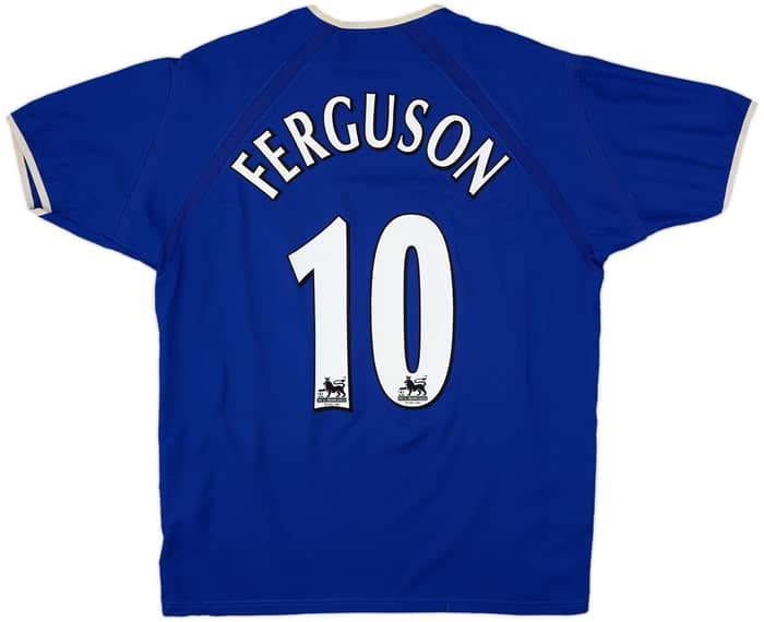 2003-04 Everton Home Shirt Ferguson #10 - 6/10 - (L)